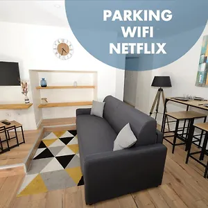 Dominici 2- Cahorscitystay- Parking Wifi Netflix Cahors